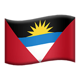 Antigua und Barbuda Apple Emoji