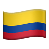 Kolumbien Apple Emoji
