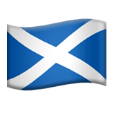 Schottland Apple Emoji