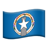 Nördliche Marianen Apple Emoji