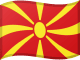 Flagge Nordmazedoniens
