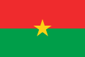 Flagge Burkina Fasos