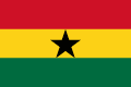 Flagge Ghanas
