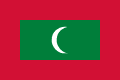 Flagge der Malediven