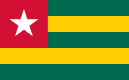 Flagge Togos