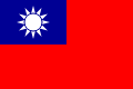 Flagge der Republik China