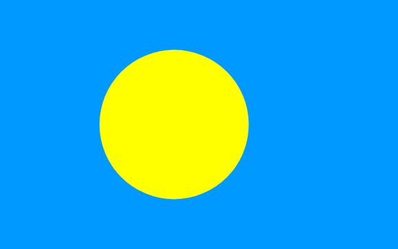 Flagge Palaus