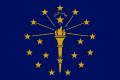 Flagge von Indiana