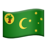 Kokosinseln Apple Emoji