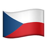 Tschechien Apple Emoji