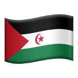 Westsahara Apple Emoji