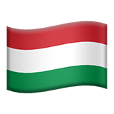 Ungarn Apple Emoji