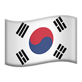 Südkorea Apple Emoji