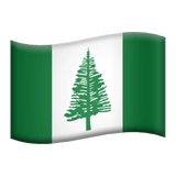 Norfolkinsel Apple Emoji