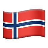 Norwegen Apple Emoji