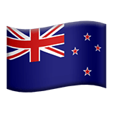 Neuseeland Apple Emoji