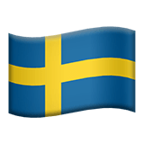 Schweden Apple Emoji