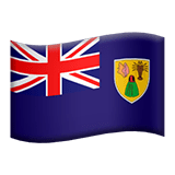 Turks- und Caicosinseln Apple Emoji