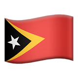 Osttimor Apple Emoji