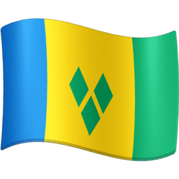 St. Vincent und die Grenadinen Facebook Emoji