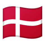 Dänemark Android/Google Emoji