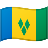St. Vincent und die Grenadinen Android/Google Emoji