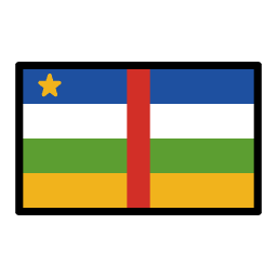 Zentralafrikanische Republik OpenMoji Emoji