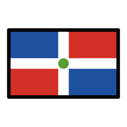 Dominikanische Republik OpenMoji Emoji