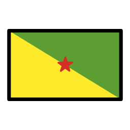 Französisch-Guayana OpenMoji Emoji