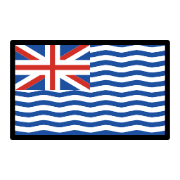 Britisches Territorium im Indischen Ozean OpenMoji Emoji