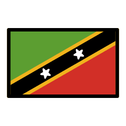 St. Kitts und Nevis OpenMoji Emoji