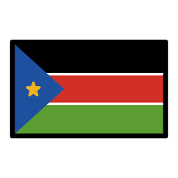Südsudan OpenMoji Emoji