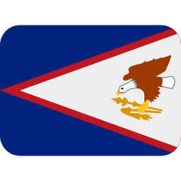 Amerikanisch-Samoa Twitter Emoji
