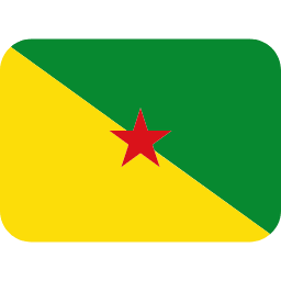 Französisch-Guayana Twitter Emoji