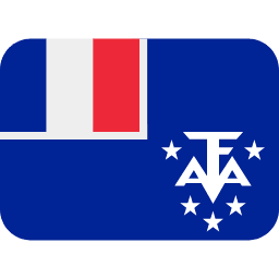 Französische Süd- und Antarktisgebiete Twitter Emoji
