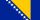 Flagge von Bosnien und Herzegowina