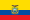 Flagge Ecuadors