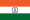 Flagge Indiens