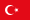 Flagge der Türkei