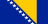 Flagge von Bosnien und Herzegowina