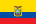 Flagge Ecuadors