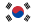 Flagge Südkoreas