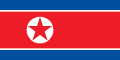 Flagge Nordkoreas