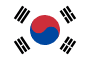 Flagge Südkoreas