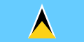 Flagge St. Lucias
