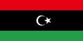 Flagge Libyens