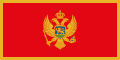 Flagge Montenegros