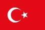 Flagge der Türkei