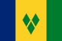 Flagge von St. Vincent und den Grenadinen