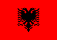 Flagge Albaniens